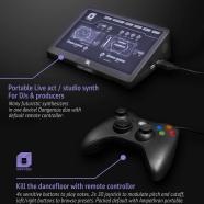 Ampethron with remote control